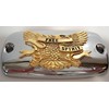Master Cylinder Cover Gold w/Chrome